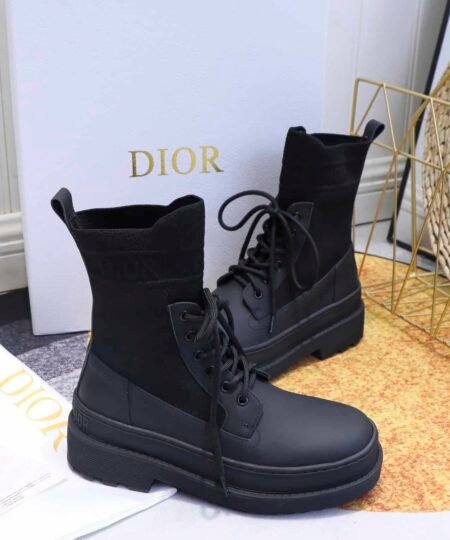 Christian Dior Women's Short Boot Black For Women CD