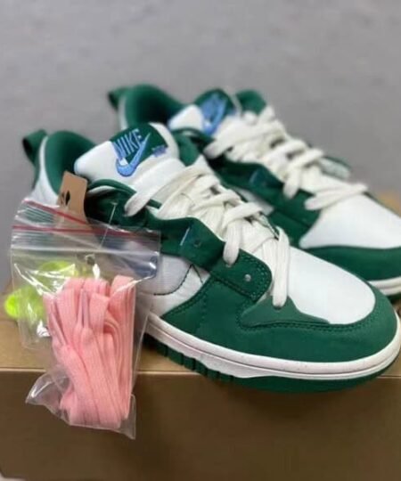 Nike Dunk Low Disrupt 2 Phantom/University Blue-Malachite Sneaker For Men, Men’s Shoes DH4402-001