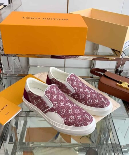 Louis Vuitton Women's Trocadero Slip On Red For Women LV