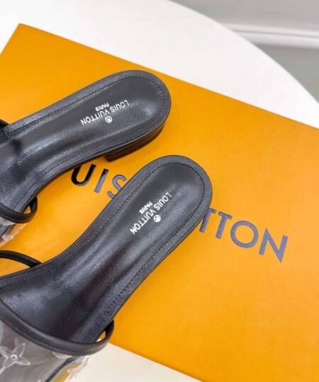 Alternative view of Louis Vuitton Women's Revival Flat Mule Black For Women LV