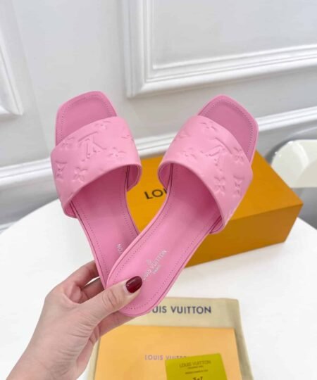 Alternative view of Louis Vuitton Women's Revival Flat Mule Light Pink For Women LV 1A9PA1