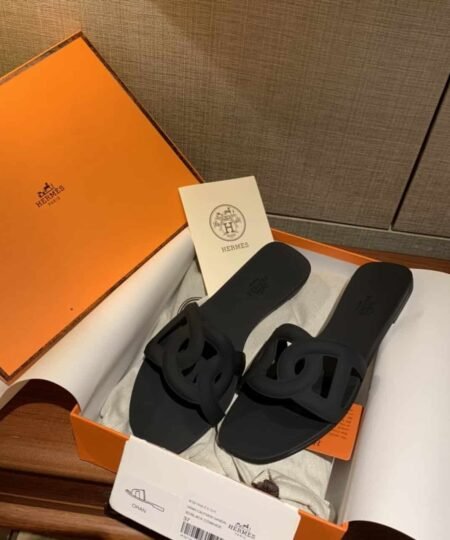 Alternative view of Hermes Aloha Sandal Black For Women, Women's Shoes H201157Z 02340