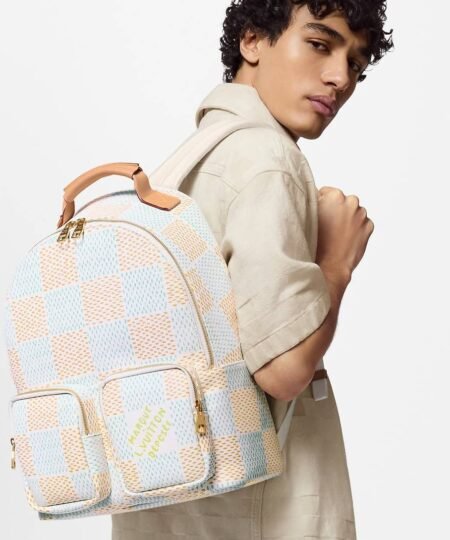 Alternative view of Louis Vuitton Backpack Multipocket White For Men N40735 11.8in/30cm