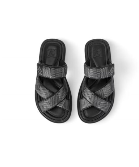 Louis Vuitton LV Venice Mule Monogram Eclipse For Men 1ACRJ1