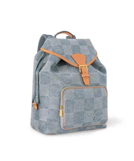 Alternative view of Louis Vuitton Montsouris Backpack Denim For Men 32cm/12in N40708