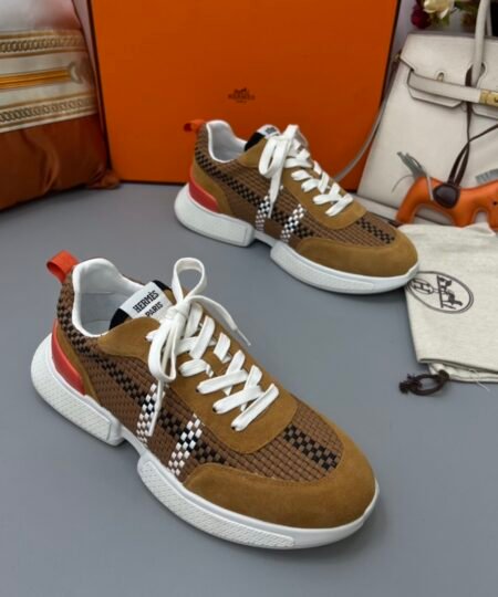 Alternative view of Hermes Sneaker Drift Brown For Men