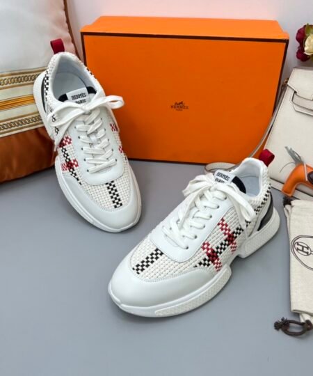 Hermes Sneaker Drift White For Men H212872ZH90400