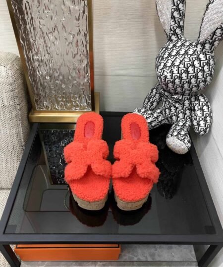 Alternative view of Hermes Figari Sandal Red For Women