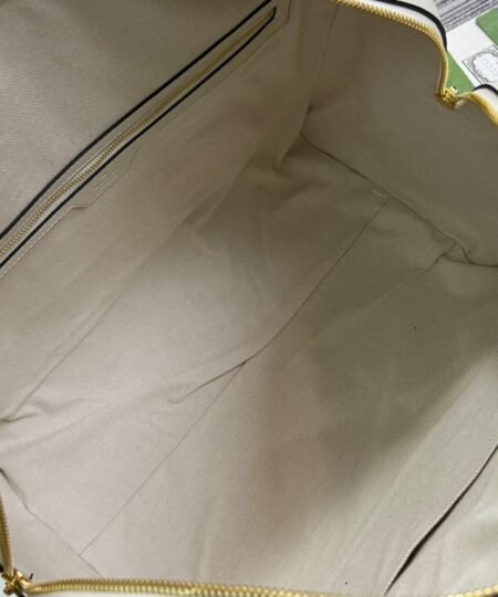 Alternative view of Gucci Savoy Small Duffle Bag Beige/Grey For Men 17.3 in/43 cm 724642 UULDT 9684