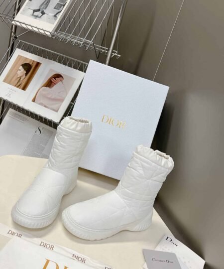 Christian Dior Women's Dior Frost Ankle Boot White For Women CD