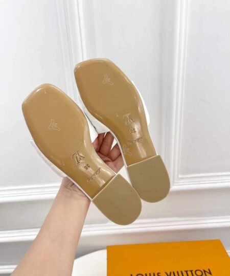 Alternative view of Louis Vuitton Women's Revival Flat Mule White For Women LV 1A9P4P