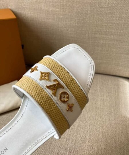 Alternative view of Louis Vuitton Women's Lock It Mule White For Women LV