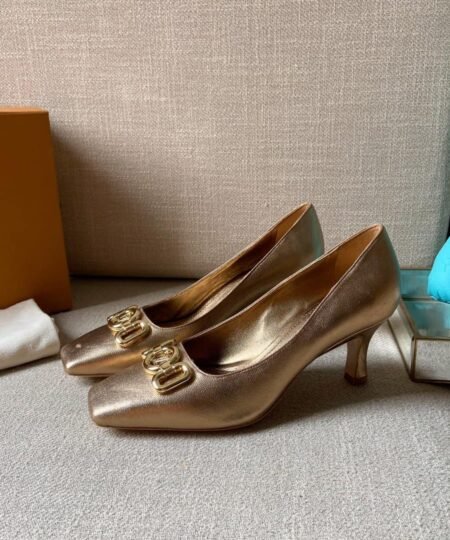 Louis Vuitton Women's Rotary Pump Gold For Women LV