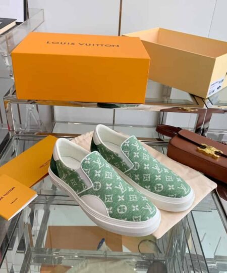 Louis Vuitton Women's Trocadero Slip On Green For Women LV