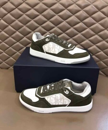 Christian Dior Women's B27 Low-Top Sneaker Dark Green For Women CD