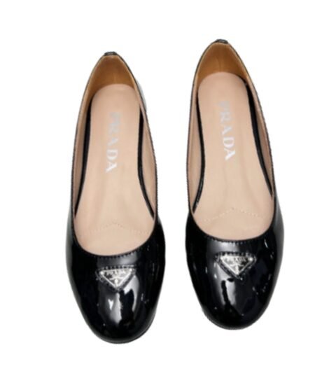 Prada Patent Ballerinas Black For Women 1F200N_069_F0002_F_015