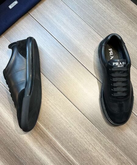 Alternative view of Prada Quilted Low Top Sneaker Black For Women