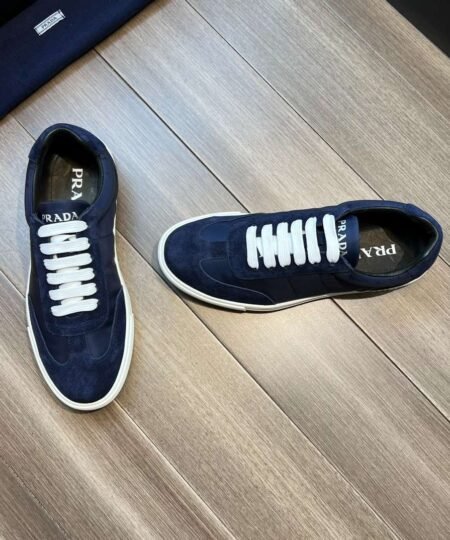 Alternative view of Quilted Low Top Sneaker Navy Blue For Women