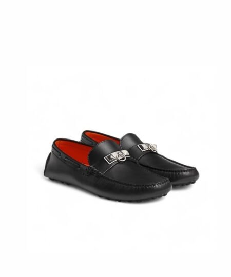 Hermes Irving Loafer Noir For Men H141251ZH02390 Hermes