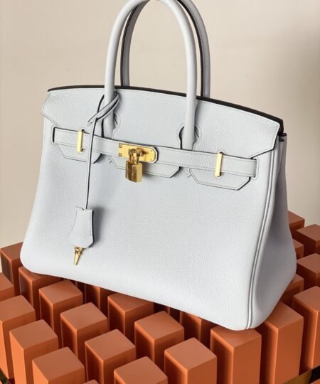 Alternative view of Hermes Birkin Nata Swift White For Women Gold Toned Hardware 11.8in/30cm