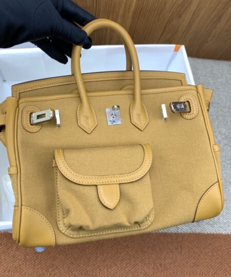 Alternative view of Hermes Birkin Cargo 25 Beige, Silver Toned Hardware Bag For Women, Women’s Handbags, Shoulder Bags 9.8in/25cm