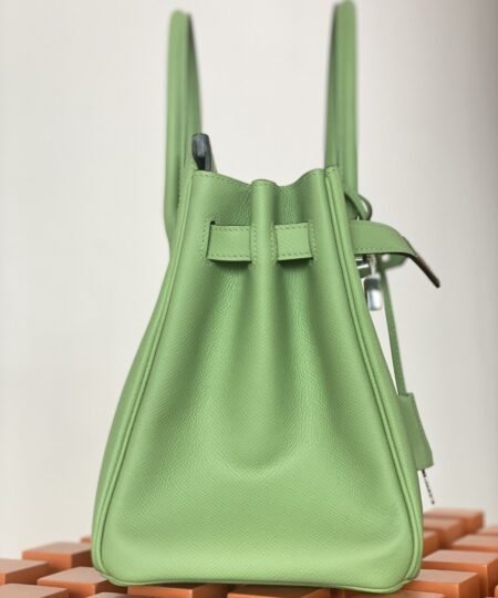 Alternative view of Hermes Birkin Nata Swift Green For Women Silver Toned Hardware 11.8in/30cm