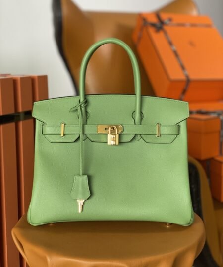 Alternative view of Hermes Birkin Nata Swift Green For Women Gold Toned Hardware 11.8in/30cm