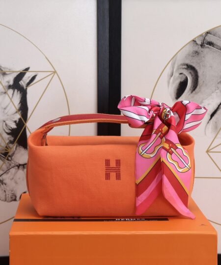 Hermes Bride A Brac Case Orange Bag For Women, Women’s Handbags, Shoulder Bags 9.8in/25cm