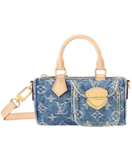 Louis Vuitton Nano Speedy Blue For Women 16cm / 6.3in M82950