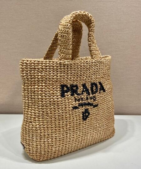 Alternative view of Prada Raffia Tote Bag Beige For Women, Women’s Bags 18.5in/47cm
