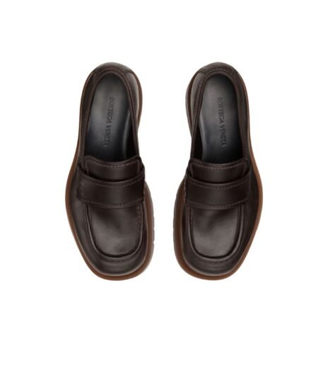 Bottega Veneta Haddock Loafer Fondant/Rubber For Men – 763711V2WT02189