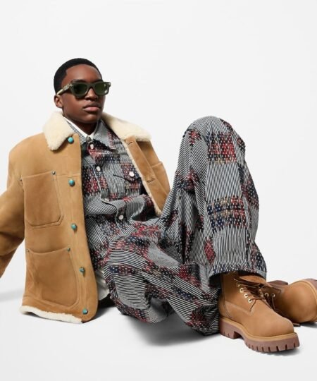 Alternative view of Louis Vuitton LV x Timberland Ankle Boot Beige For Men 1AD74Z