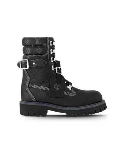 Louis Vuitton LV x Timberland Ranger Boot Black For Men 1AD79L