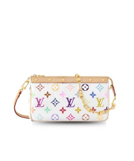 Louis Vuitton LV x TM Pochette Accessoires Multicolore Blanc For Women 22cm/8.7in – M13404