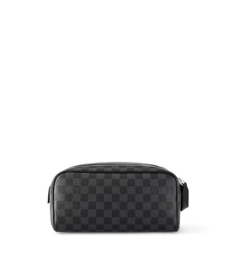 Alternative view of Louis Vuitton Toilet Dopp Kit Pouch Bag Black For Men 11in/28cm N40127