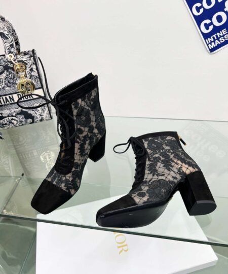 Alternative view of Dior Naughtily-D Heeled Ankle Boot Black For Women KDI952ROY_S900