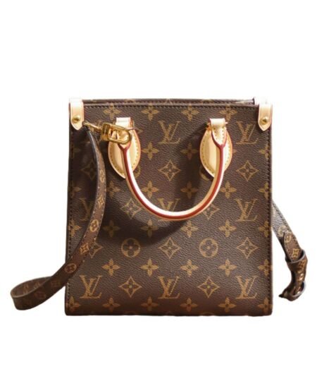 Louis Vuitton Sac Plat PM Monogram Canvas Brown For Women 32cm / 12.6in M45847