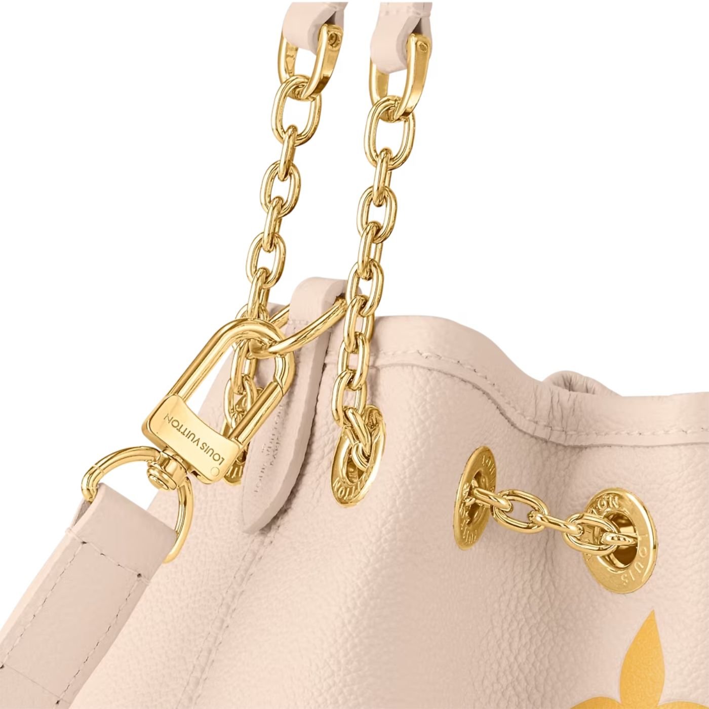 Louis Vuitton Summer Bundle Beige Clair Bag For Women M46545- 11 Inches/ 27.9 Cm - Image 4