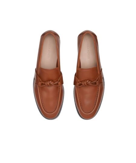 Bottega Veneta Astaire Loafer Light Wood For Men – 796445V4AF02742