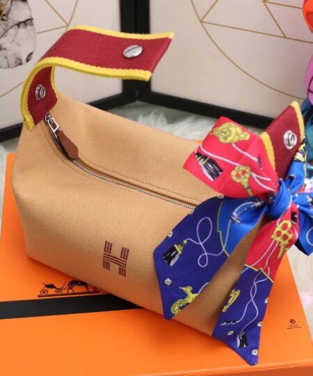 Hermes Bride A Brac Case Beige Bag For Women, Women’s Handbags, Shoulder Bags 9.8in/25cm