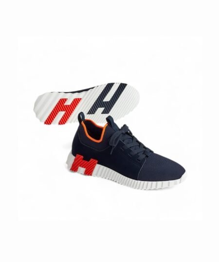 Hermes Depart Slip-On Sneaker Marine For Men H212917ZHI3410