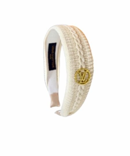 Alternative view of Louis Vuitton Hairband White For Women