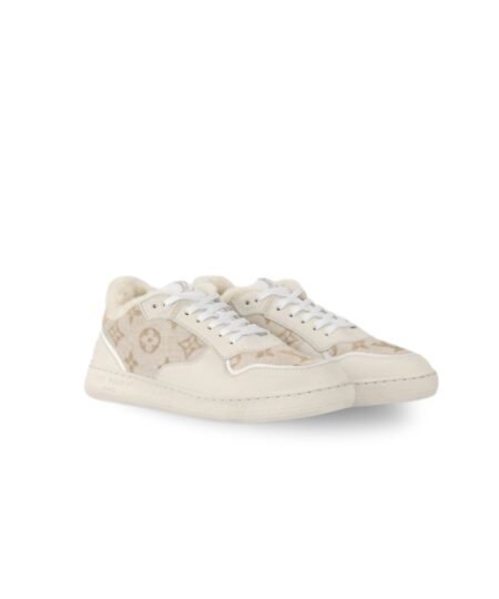 Louis Vuitton LV Stadium Sneaker Beige For Women 1ADCRC