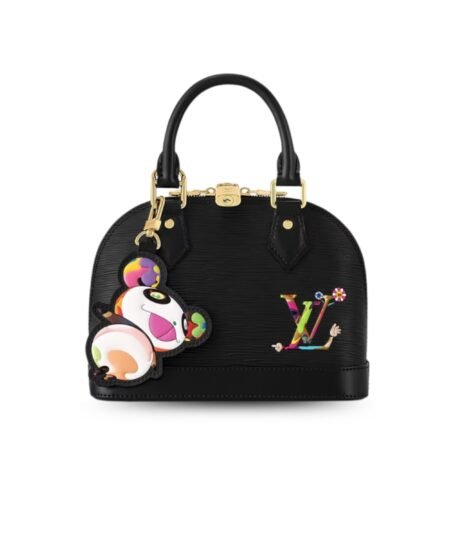 Louis Vuitton LV x TM Alma BB Handbag Black For Women 9.3in/24cm M13670