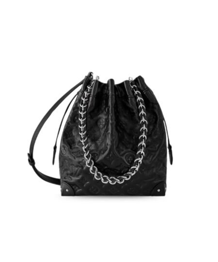 Louis Vuitton Noé Trunk PM Handbag Black For Women 9.1in/23cm M13484