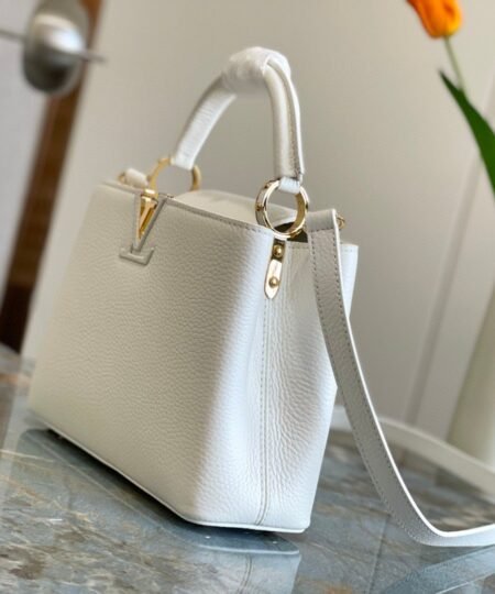 Alternative view of Louis Vuitton Capucines BB White For Women, Women’s Handbags, Shoulder Bags And Crossbody Bags 10.6in/27cm LV