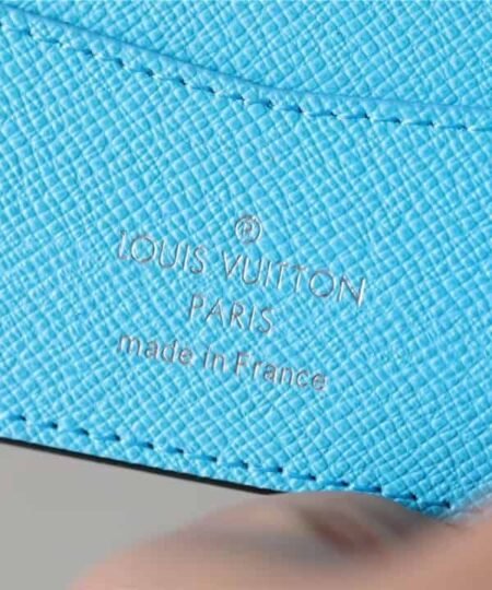 Alternative view of Louis Vuitton Slender Wallet Damier Graphite Stamps Canvas For Men 4.3in/11cm LV N64603