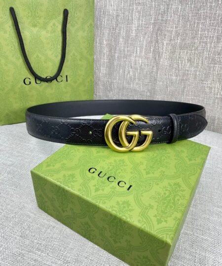 Gucci Signature Belt Black For Women, Women Belt