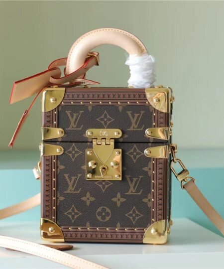 Louis Vuitton Camera Box Monogram Canvas By Nicolas Ghesquiere For Women, Women’s Handbags, Shoulder And Crossbody Bags 21.5cm/8.5in LV