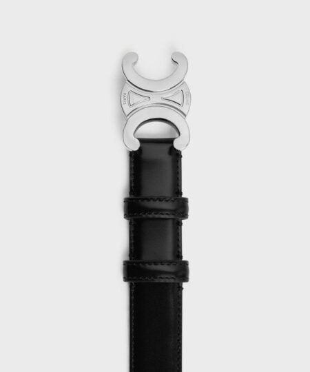 Alternative view of Celine Medium Triomphe Belt Black For Women- 45AK93A01.38SI